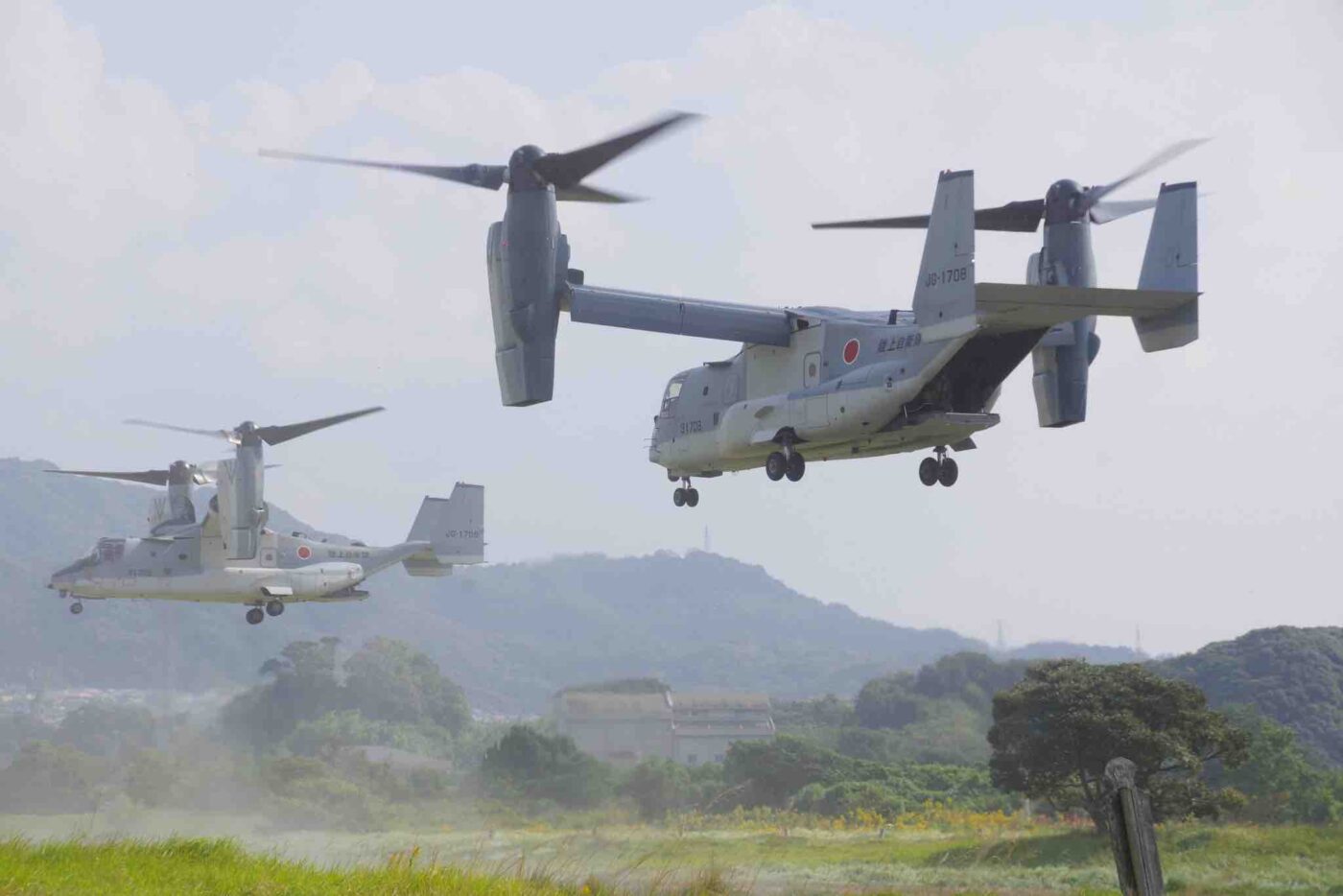 自衛隊のオスプレイ