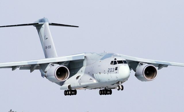 自衛隊のC2輸送機