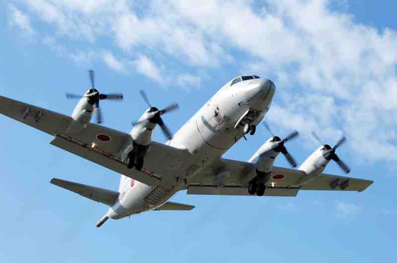 海上自衛隊のP-3C哨戒機
