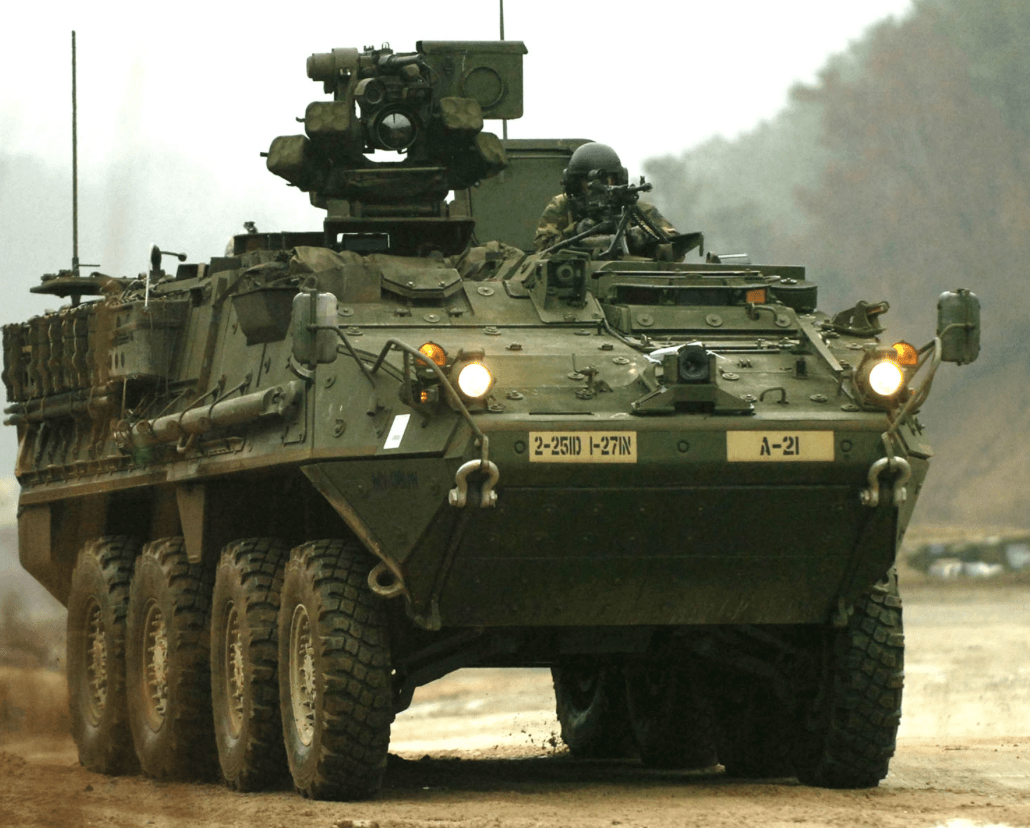 アメリカの装輪装甲車