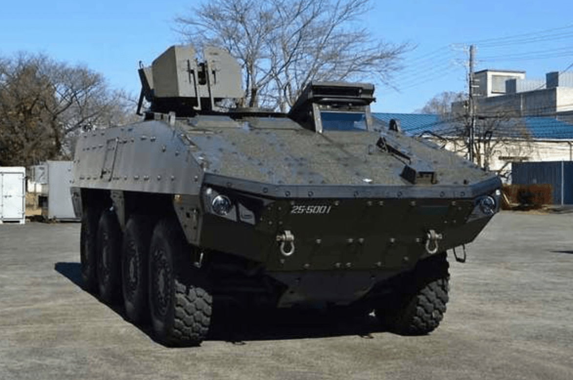 自衛隊の装輪装甲車