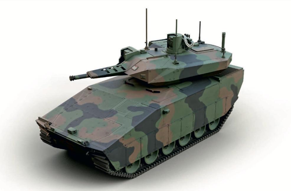 装甲戦闘車のイメージ図