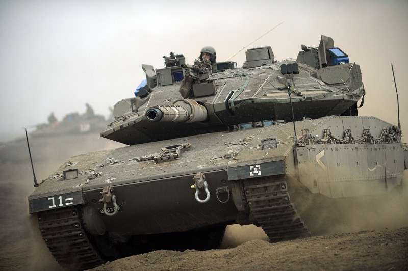 イスラエル軍の戦車