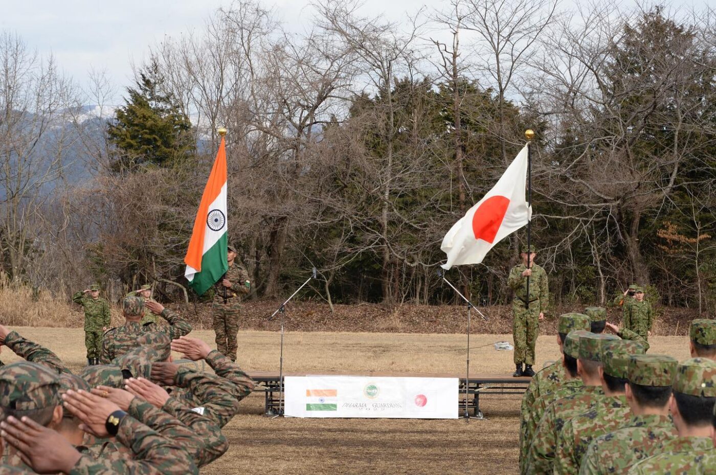 日本とインドの共同訓練