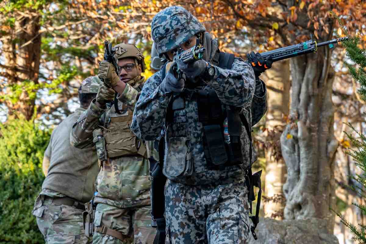 米空軍との共同訓練