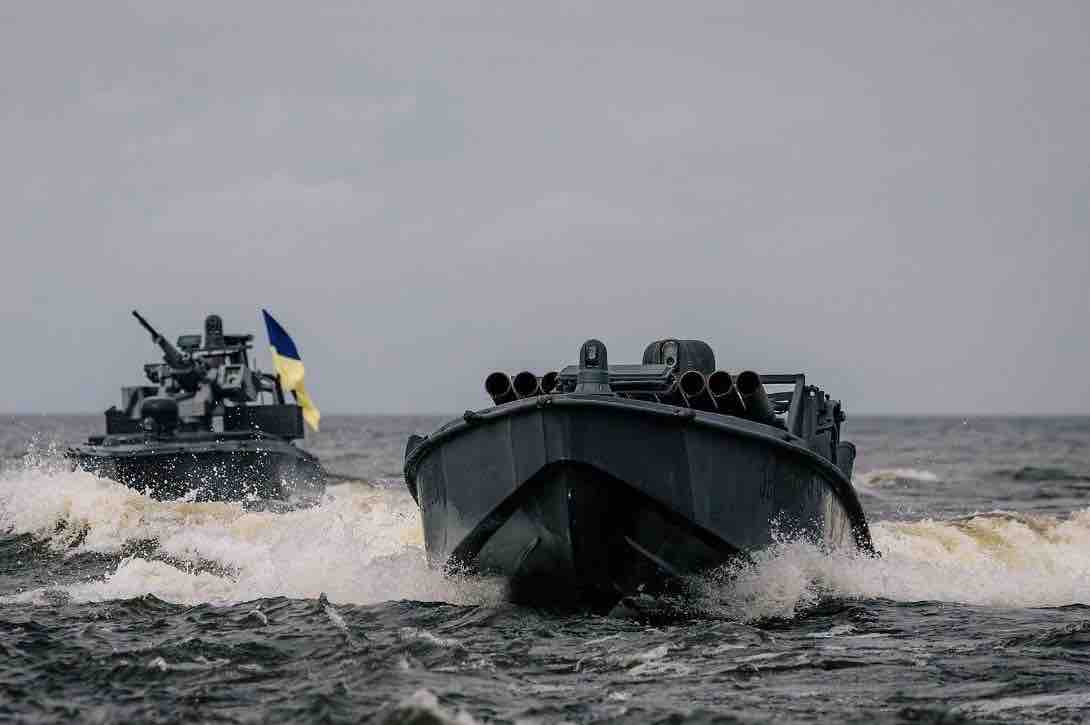 ウクライナの無人水上ドローン