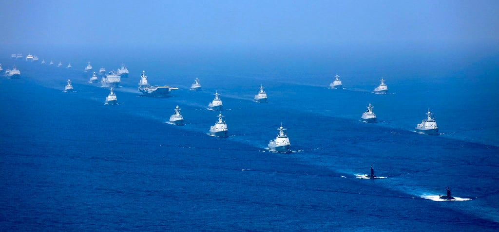 中国海軍の艦隊