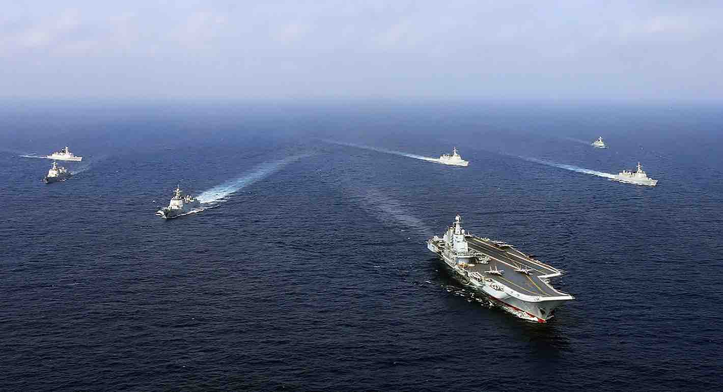 中国の空母艦隊