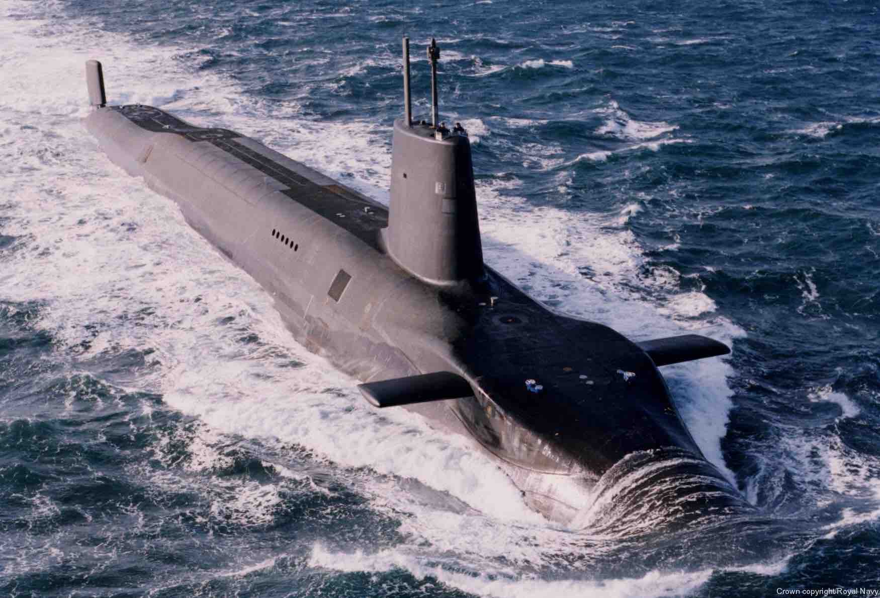 イギリスのヴァンガード級原子力潜水艦