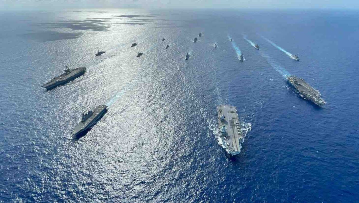 日米英仏の連合艦隊