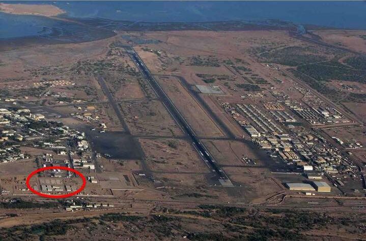 ジブチの自衛隊基地