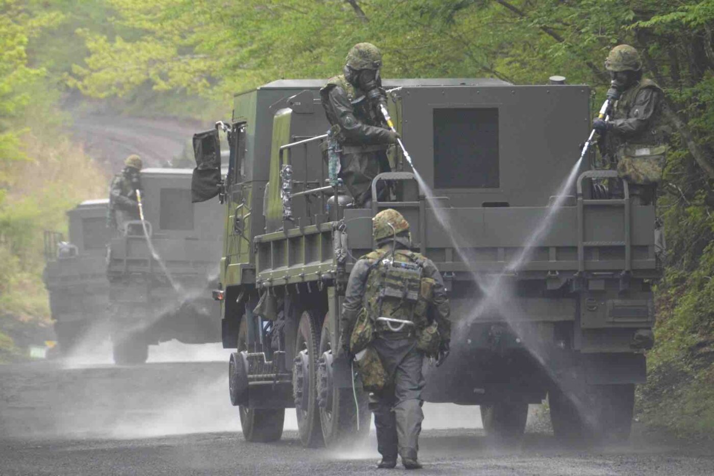 自衛隊の中央特殊武器防護隊