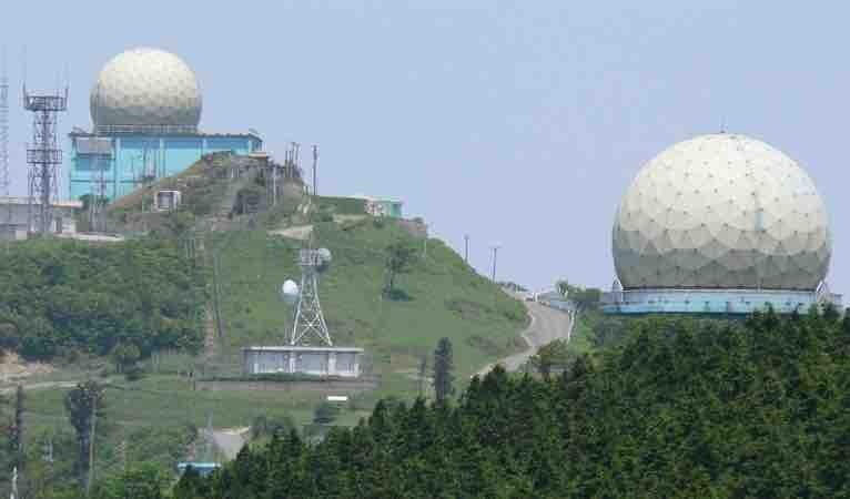 自衛隊のレーダーサイト