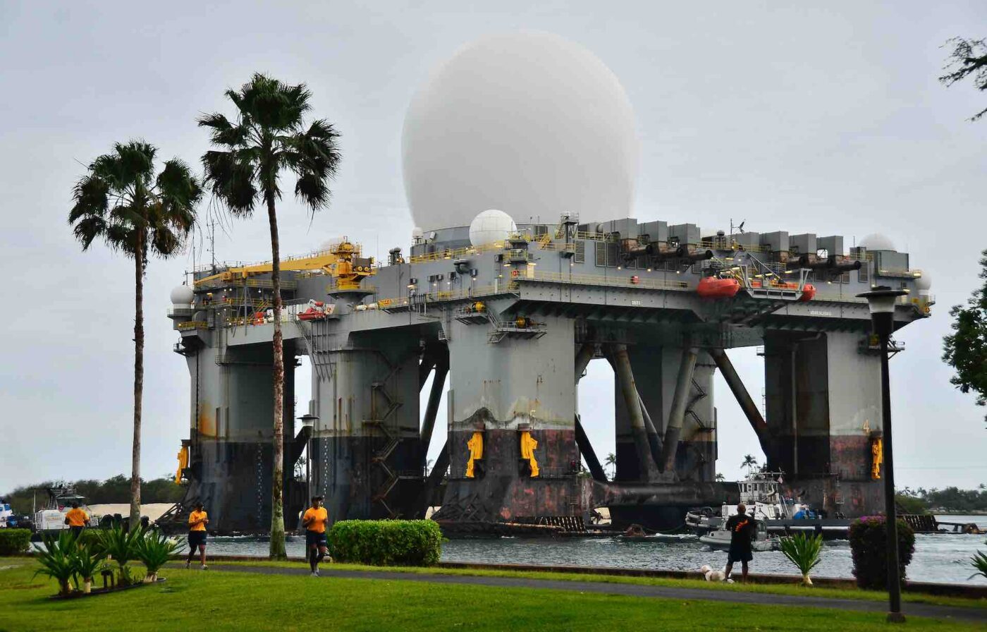 海上配備Xバンドレーダー