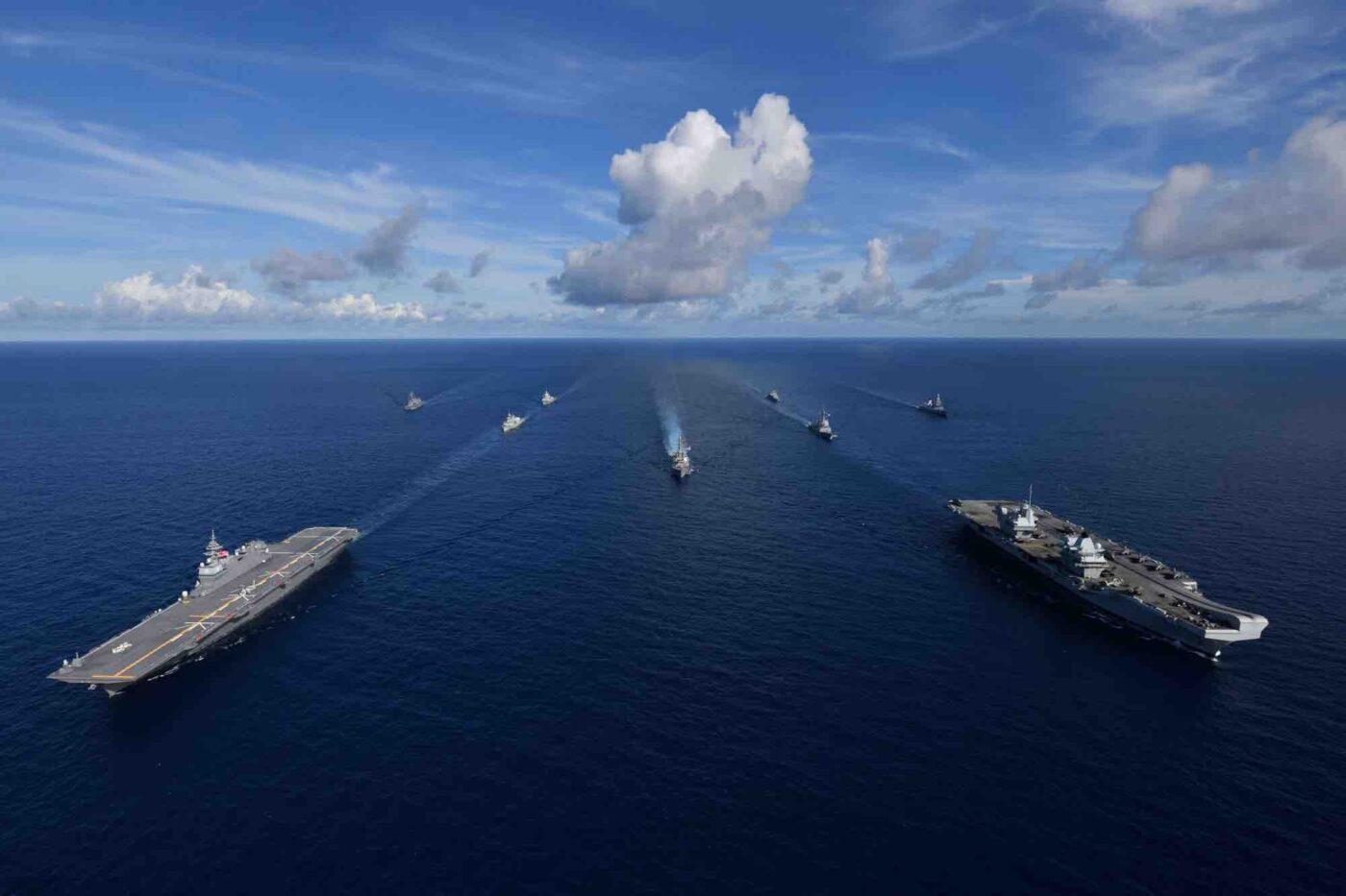 日本とイギリスの共同訓練