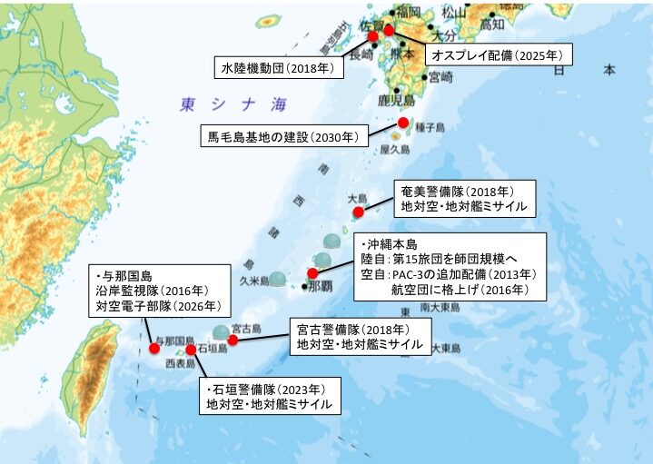南西諸島の防衛力