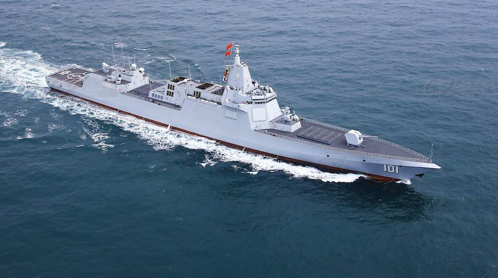 中国の055型駆逐艦