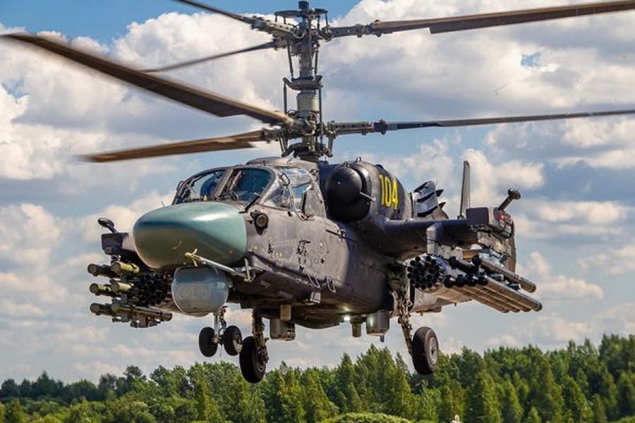 Ka-52攻撃ヘリ