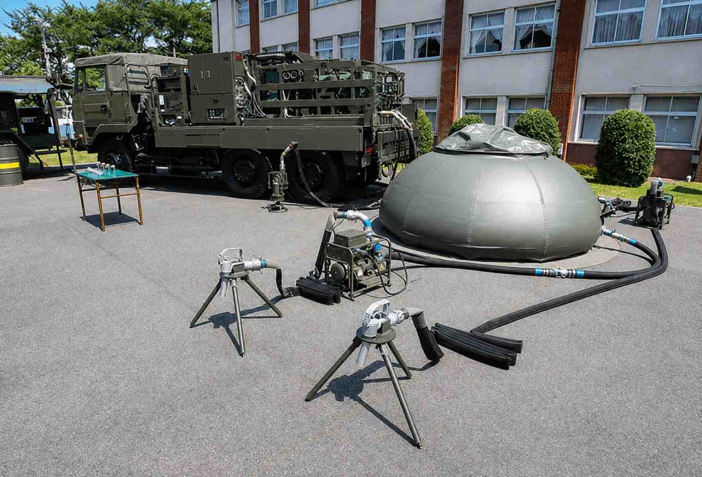 自衛隊の浄水セット