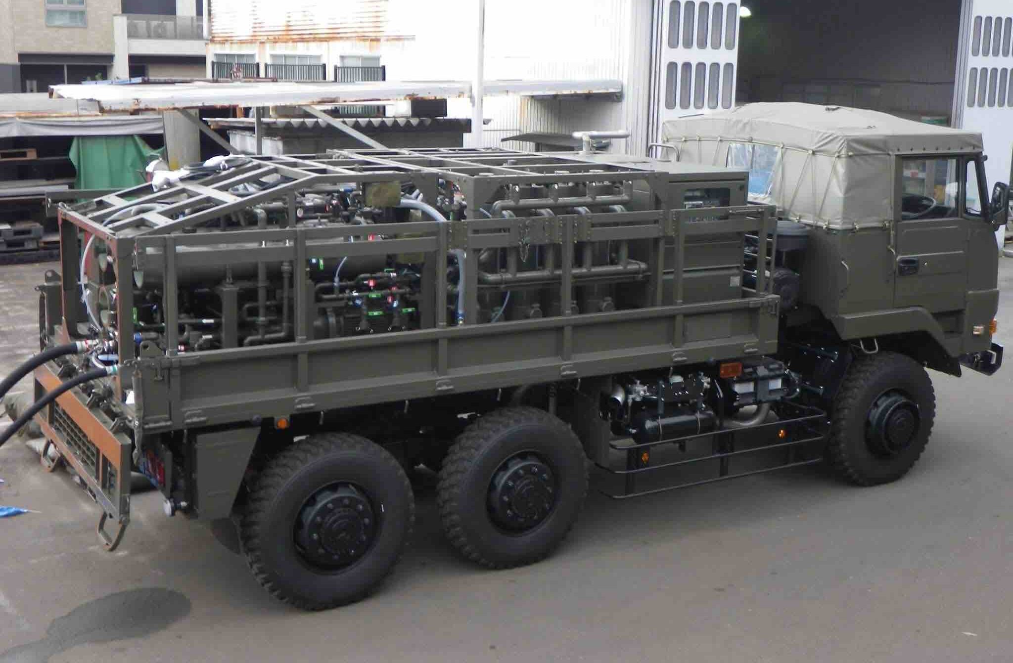自衛隊の浄水セット逆浸透型2号