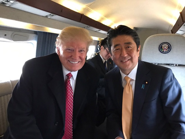 安倍晋三とトランプ